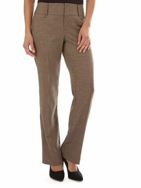 🌖 🆕 Apt. 9 Brown Glen Plaid Dress Pants